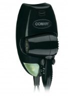 134BW Conair® 1600 Watt Wall-Mount Dryer. Order by Case Pack of 4.