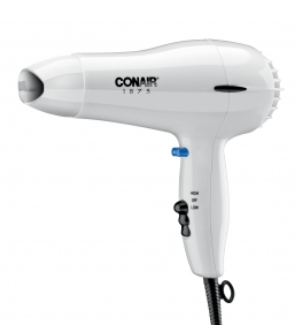 CONAIR 247W White Compact Hair Dryer - 1875W