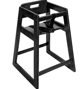 CSL 900BL-KD 27 1/2" (Black Color) Stackable High Chair