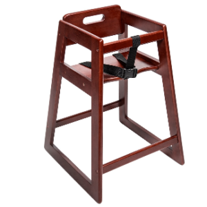 CSL 900MH-KD 27 1/2" (Mahogany Color) Stackable High Chair
