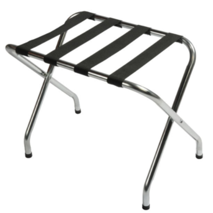 CSL S155C-BL Flat Top Series Zinc Metal Luggage Rack