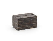 ROOM 360 BHO013PWW23 Palm Wood Menu/Placecard Holder 1.5" x 0.75"