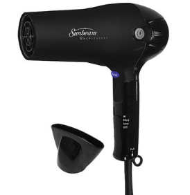 SUNBEAM®HD3010-005 Folding Retractable Handheld Hair Dryer
