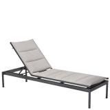 Tropitone Cabana Club Padded Sling Chaise Lounge Armless 591033PS-15 "Grade A Fabric"