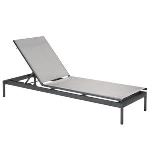 Tropitone Cabana Club Relaxed Sling Chaise Lounge Armless 591033-15 "Grade A Fabric"