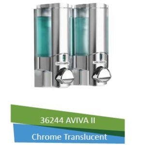 Dispenser Amenities 36244 Aviva Two Chamber