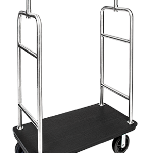 CSL 2599PLS-010 Heavy Duty Bellman Cart - Gold Coast Series-PLASTIC DECK