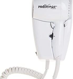 JERDON JWM8CD ProVersa 1600 Watt Wall Mount Hair Dryer