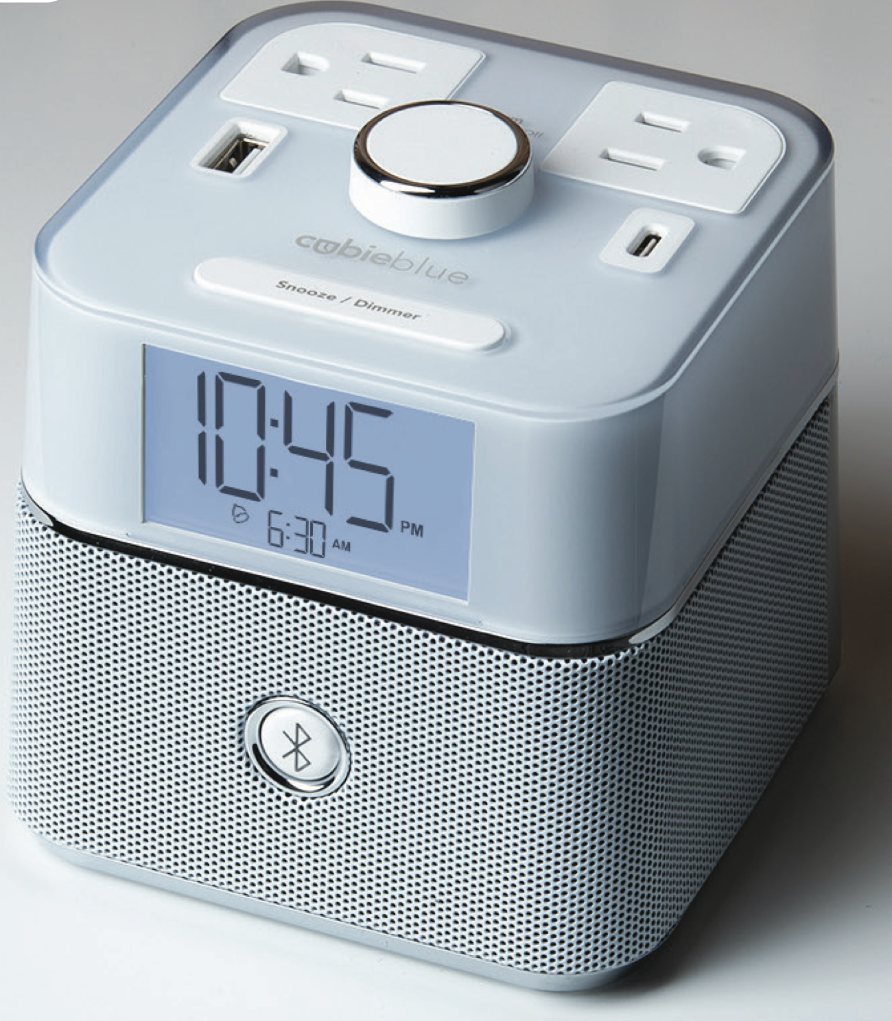 CubieBlue 2.0 Bluetooth, charging Alarm Clock with bluetooth - Image 2