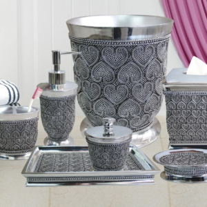 Nu Steel, Beaded Heart Bath Collection