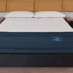 Serta, The Sleep Easy Collection Euro Top Matress & Foundation Set - 500603046