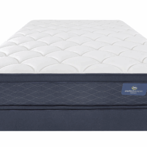 Serta Hospitality, McLennan Euro Pillow Top - 13.5" two-sided , Set (Mattress + Foundation) , item 500600373