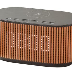 Hometime Wooden Wireless Charging Bluetooth Speaker, MX