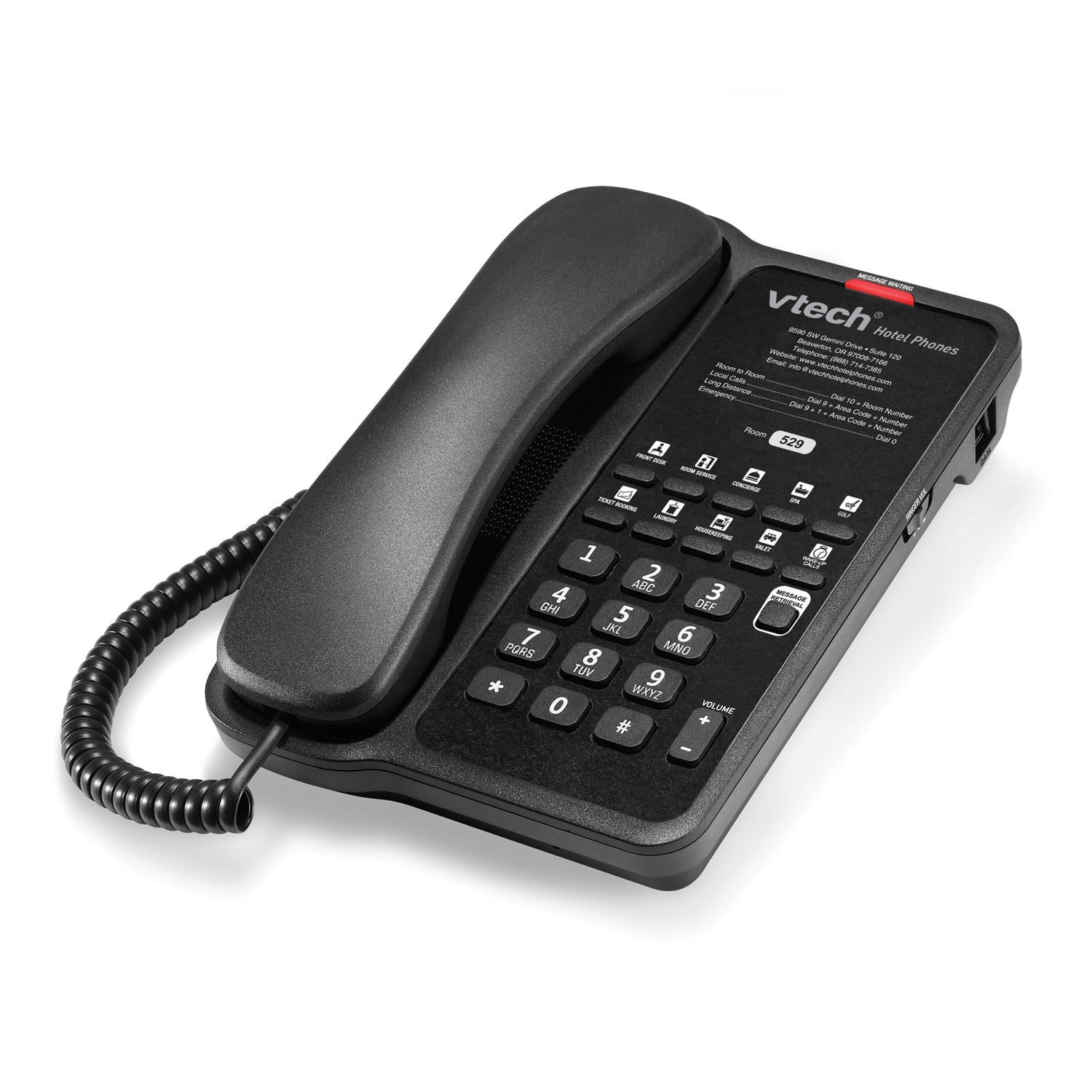 Vtech CL-A1110 1-Line Classic Analog Corded Lite Phone
